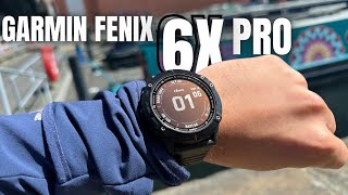 Garmin Fenix 6X Pro Review  BEST Smartwatch Ive Used [upl. by Ahtnama975]