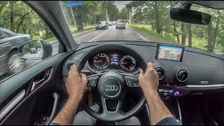 Audi A3 8V  4K POV Test Drive 310 Joe Black [upl. by Barthol]