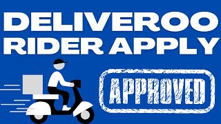 How To Get Your Deliveroo Rider Account Approval  100 Working Trick [upl. by Bael]