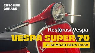 Final Part  Si Kembar Beda Rasa  Full Restorasi Vespa Super 70 Lintas Pulau [upl. by Mcilroy121]