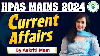 HPAS Mains Current Affairs 2024  Civilstap Himachal  HPAS Exam Preparation  HPAS Current Affairs [upl. by Hax]