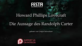 H P Lovecraft Die Aussage des Randolph Carter Hörbuch deutsch [upl. by Cyb]