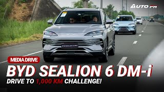 BYD Sealion 6 DMi  1000 KM DRIVE CHALLENGE [upl. by Alatea]