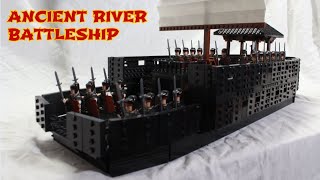 lego ship moc ancient Chinese river warfare boat [upl. by Gabriella]