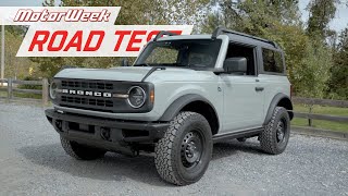 2021 Ford Bronco  MotorWeek Road Test [upl. by Aititil]