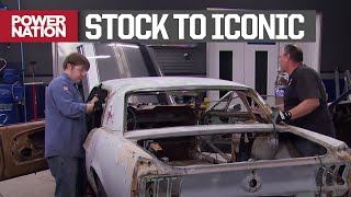 Converting A Stock 67 Mustang Coupe Into An Iconic Fastback  Detroit Muscle S1 E12 [upl. by Monaco]