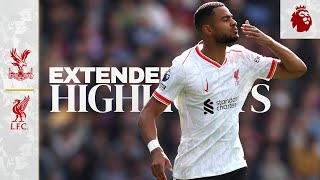 Extended Highlights Crystal Palace 01 Liverpool  Gakpo sets up a Jota winner [upl. by Alie]