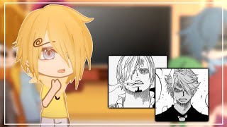 Vinsmoke react SanjiPart 1Sanji germa AUManga spoilers [upl. by Lesak]