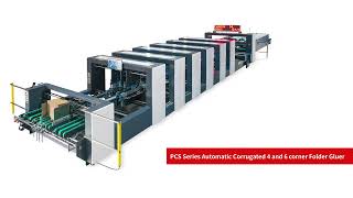 PCS Series Folding Gluing Machine The Future of Packaging foldergluer [upl. by Broddy]