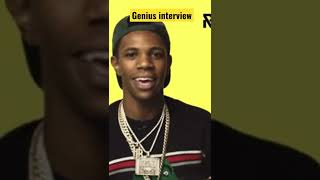 A boogie wit da hoodie “drowning” genius interview vs the real song shorts fyp video rap [upl. by Brittany]