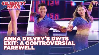 Anna Delveys Controversial DWTS Exit What Happened [upl. by Ueihttam]