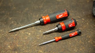 NEW Milwaukee Multi Bit Ratcheting Screwdrivers [upl. by Biancha]