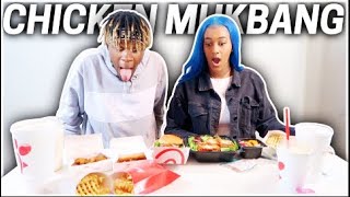 ChickFilA MUKBANG With NIQUE AND KING [upl. by Fairbanks749]