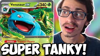 Venusaur ex Is SUPER Tanky So Much Healing amp BEATS Charizard ex 151 PTCGL [upl. by Dita599]