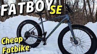 Budget Fatbike  The 2019 Specialized Fatboy SE Fat Bike [upl. by Helmut]