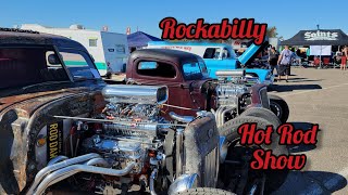 Rockabilly Hot Rod Rat Rod Classic Car Show Rockabilly Reunion 2022 Lake Havasu City Arizona [upl. by Gnim638]