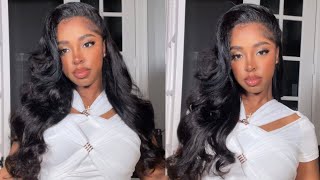 How To Flip Over Method Quick Weave Body Wave Bundles DETAILED Install  Alipearl Hair [upl. by Hellman]