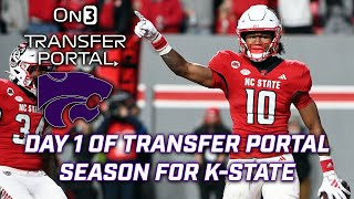 Day 1 of Transfer Portal Season for Kansas State [upl. by Ecirahc]