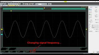 Arduino sine wave generator  Oscilloscope waveform [upl. by Isla]