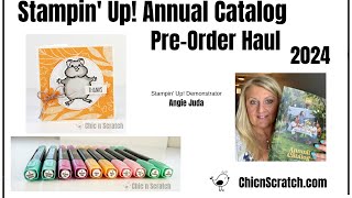 20242025 Stampin Up Catalog Preorder Haul [upl. by Gaither]