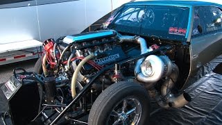 BAD A 4000hp Twin Turbo CAMARO  395 210mph [upl. by Ahcsas416]