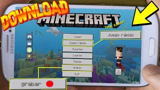 Descarga Nuevo Minecraft Bedrock Edition Para Android  Minecraft Bedrock Edition [upl. by Stagg]