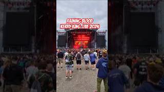 RAINING BLOOD live 2024  KERRY KING [upl. by Ahsropal]