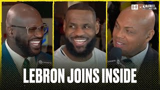 LeBron James Talks 20th AllStar Game Warriors Rumors on Inside the NBA  2024 NBA AllStar Weekend [upl. by Kathy]