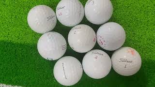 Wholesale Bulk Low prices Perfect Recycled Hit Away Used Golf Balls [upl. by Llenreb864]