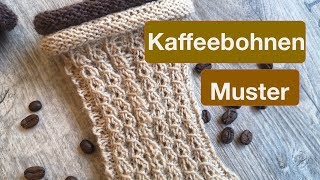 Kaffeebohnenmuster stricken  Socken stricken im Kaffeebohnenmuster [upl. by Sharpe]