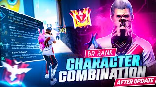 Best Character Combination For Br Rank ✅  For  NEW SEASON Grandmaster Players 🤯🔥 [upl. by Pergrim]