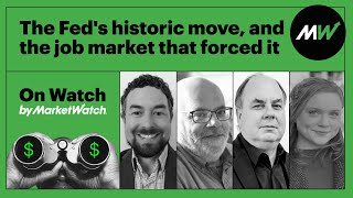 The Feds historic move and the job market that forced it  On Watch by MarketWatch [upl. by Nahpets]