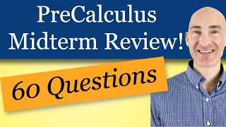 PreCalculus Midterm Exam Review [upl. by Mezoff932]