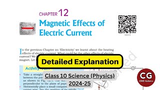 Magnetic Effects of Electric Current Class 10 One Shot  Complete NCERT Chapter [upl. by Ahsirtak]