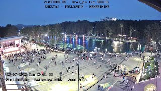 ZlatiborRS Live Stream kamera jul 2023  Kraljev trg jezero Zlatibor [upl. by Adiol]