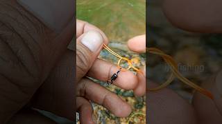 how to tie a PALOMAR KNOT  Easy and Strong fishing mancing knot knottying knotting squareknot [upl. by Asina492]