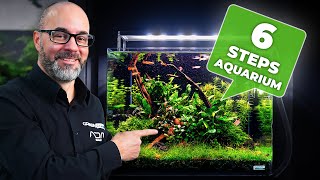 6 EASY Steps for Creating a Stunning NatureStyle Aquarium [upl. by Yorztif]