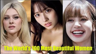 The Worlds 100 Most Beatiful Women 2023 [upl. by Tomchay119]