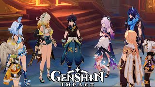 Genshin Impact 52  Full Archon Story Quest Interlude [upl. by Eityak]