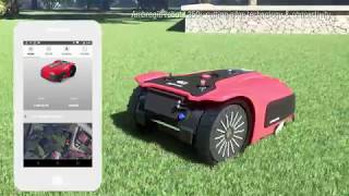 Ambrogio L350i Elite Robotic Lawnmower  Up To 7000m2  GPS GSM 15Ah LithiumIon [upl. by Hike747]