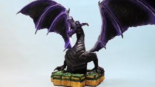 I made a Realistic Ender Dragon escaping through the End Portal [upl. by Royal]