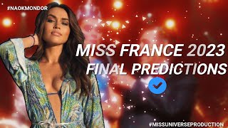 Miss France 2023  FINAL FAVORITES 👑 [upl. by Eleda462]