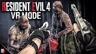 RESIDENT EVIL 4 REMAKE VR MODE  PSVR2 GAMEPLAY  FIRST IMPRESSIONS [upl. by Zales61]