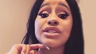 Cardi B Reacts To Diss Track By 10 Year Old Boys [upl. by Ynnavoj]