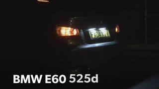 BMW E60 exhaust sound DPF delete Decat diesel 525d [upl. by Dolf160]