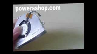 Video Sample Apple A1181 MACBOOK 13 Inch Original CPU COOLING FAN GB0506PGV1A FN15 [upl. by Atiuqad992]