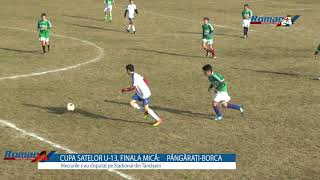 Cupa Satelor U13  Finala Mică  Pângărați  Borca [upl. by Eilime]