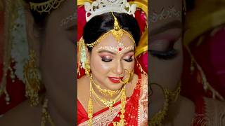 How To Create Golden EyeMakeup FullTutorial For RealBride shorts shortsfeed shortvideo eyemakeup [upl. by Auqeenwahs531]