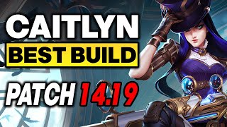 Caitlyn ADC Gameplay  Best Caitlyn Build 1419  League of Legends [upl. by Tandie]