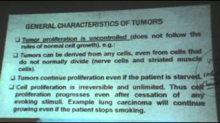 DrSahar  Neoplasia 1  Tumors [upl. by Latoniah]